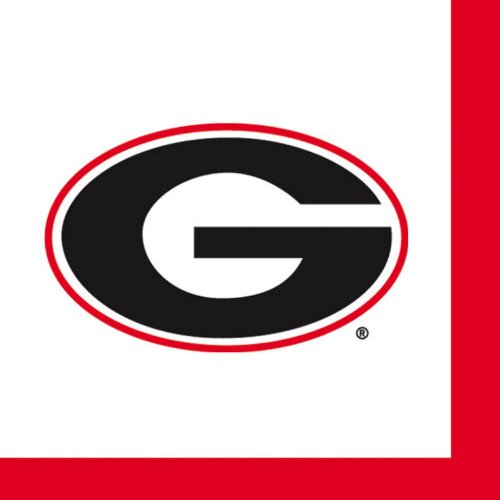 36 Pack University of Georgia Cocktail Paper Napkins