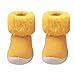 MEITOUNAO Baby Schuhe 6-12monate Mädchen Kleinkind Schuhe Jungen 1 Paar Weiche Lauflernschuhe Kinderschuhe Baby Hausschuhe Winter Socken Weiche Sohle Bequem rutschfest Krabbelschuhe Hausschuhe