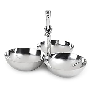 Inc. Helyx Snack Set 3-Bowl with Knot