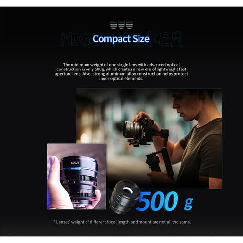 Amazon.co.jp: SIRUI Night Walker 55mm カメラレンズ、マニュアル