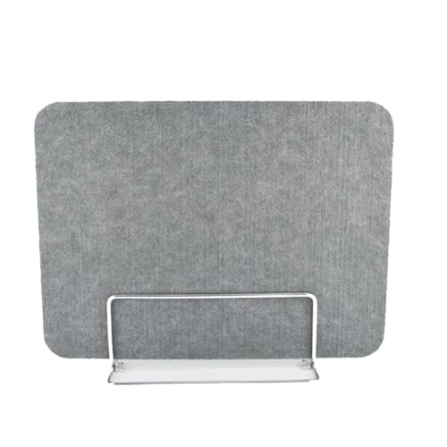 Free Standing Desk Dividers - Blue Acoustic Panels for Office & Classroom - Noise Cancelling Desktop Shields (30x120cm) - Enhance Focus & Productivity