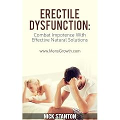 Erectile Dysfunction: Combat Impotence with Effective Natural Solutions Audiolibro Por Nick Stanton arte de portada