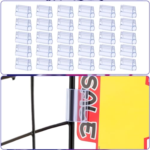 Dlugopis DA2099 30 Pack Gridwall Sign Holder Clip Grid Display Card Holder Grip Gridwall Accessories thumb #4