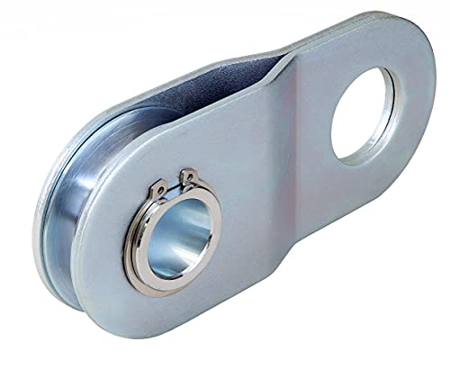 Pro-Lift-Werkzeuge Katrol met bronzen ager trekkracht tot 4500 kg vouwklem draadkabelklem kabelblok pully-blok snoepblok kabelrol