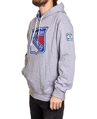 Calhoun NHL Surf & Skate Unisex Palm Leaf Pullover Hoodie – The Bahama Collection (XX-Large, New York Rangers) - Image 3