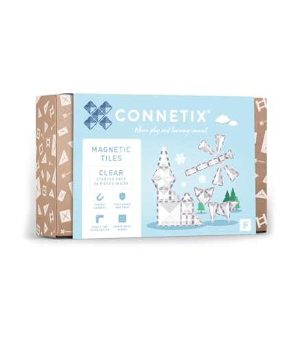 Connetix Clear Starter 34pc