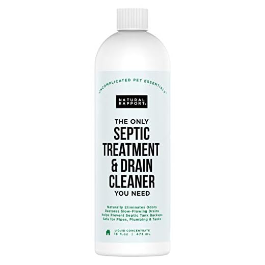 Natural Rapport Septic Treatment and Drain Cleaner - The Only Septic Treatment & Drain Cleaner You Need - Professional Strength Drain Cleaner for Home and RV (Liquid & Packets) (24 Count)