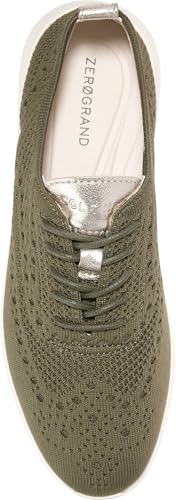 Cole Haan Cole Haan Women's 2.Zerogrand Stitchlite Oxford, Argento/Gray/Optic White, 10-B US