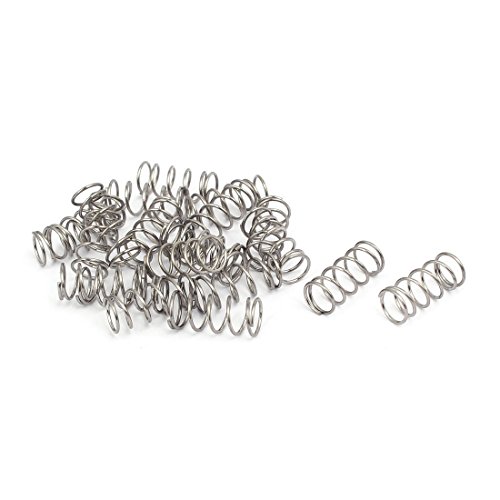 Ressort de compression 0.8mmx9mmx20mm en acier inoxydable 304 haute finition