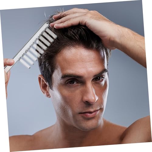 Image of High Frequency Wand For Hair, Dandruff Remover Comb, Splitends Remover Machine For Hair High-Frequency Comb Only 1-Pc Scalp Stimulating Attachment