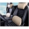 ZHONGLI Memory Foam Lumbar Support Pillow-Middle/Lower Back Support Cushion-Used for car Seats, Office Chairs, recliners, etc. (Beige)