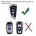 JKCOVER Compatible with BMW X1 X5 X6 5 Series 7 Series Key Fob Holder Accessories