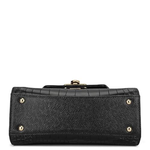 Image of Da Milano Leather Satchel Bag for Women (00964S-OL)