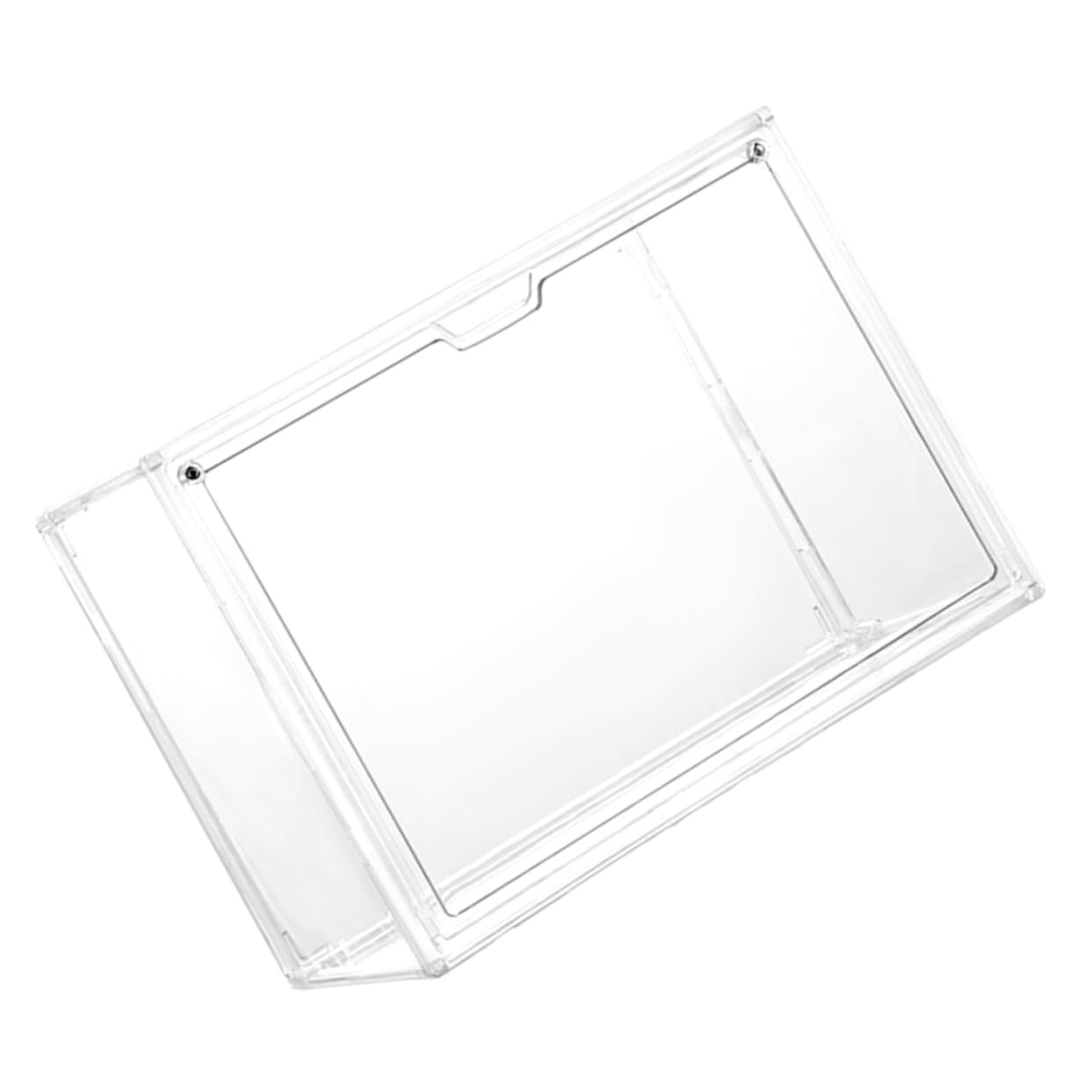 Cabilock Caja De Exposición para Zapatos Vitrina De Almacenamiento Diseño Transparente Organizador De Calzado