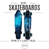 SKITCH Skateboards for Kids, Teens and Adults | Premium Skateboard Gift Set for Beginners and Pros Complete with Mini Cruiser Board + Skateboard Backpack + Video Course + Speed Control + Skate Tool