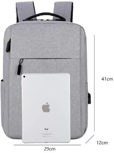 Mochila Executiva Cinza Impermeável Notebook 15.6 Cinza. Adequada para notebooks e equipamentos sens