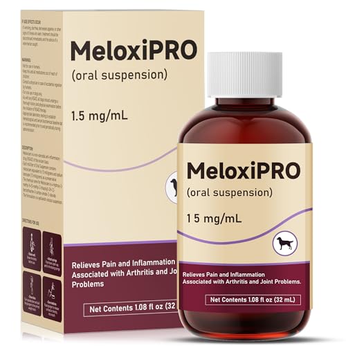 MedivexRX Dog Arthritis Pain Relief, Joint Pain Relief for Dogs, Anti-Inflammatory Support for Mobility & Comfort, Helps Manage Osteoarthritis, Easy-to-Use Oral Suspension 1.18 oz