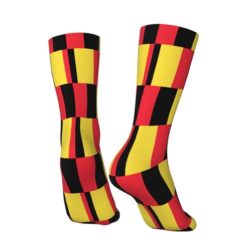 Flag of Belgium Socks For Men Women Gift Wicking Sport Casual Running Socks3