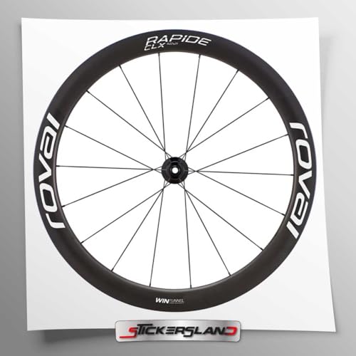 Stickers pour jantes de vélo vinyle blanc imperméable - 2