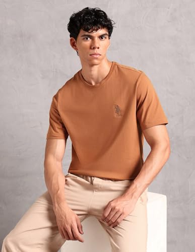 Image of U.S. Polo ASSN. Mens OEE12 Comfort Fit Pure Cotton Lounge T-Shirt