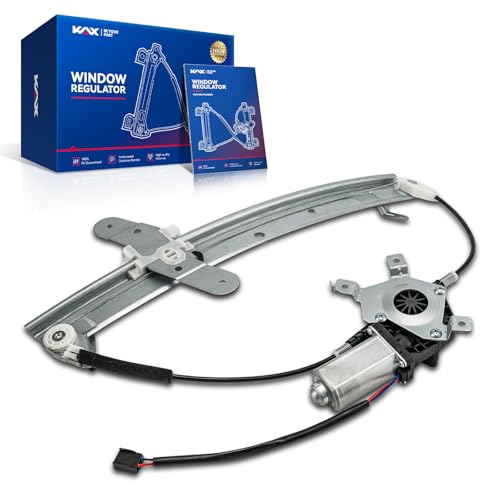 KAX 741-686 Power Window Regulator with Motor Front Left Driver Side Compatible with 1998-2011 Lincoln Town Car