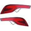 Car Flashing LED Rear Bumper Reflector Lamp Tail Brake Light Fog Lamp Fit for Honda CRV CR-V 2017-2021