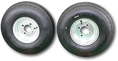 60-Pack Antego Trailer Tire On Rim 570-8 5.70-8 Load C 4 Lug Galvanized Wheel