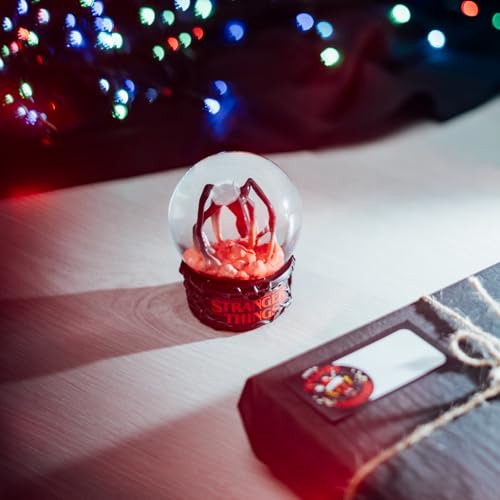 Grupo Erik Snow Globe - Stranger Things Merchandise | Snow Globes For Adults & For Children | The Mind Flayer Stranger Things Gifts Under 25 Pounds