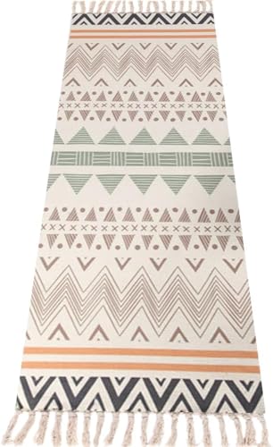 nuveti Cotton Yoga Mat - Absorbent Grippy Tight Weave Ashtanga & Hot Yoga Rug Helps with Slippery Hands & Feet
