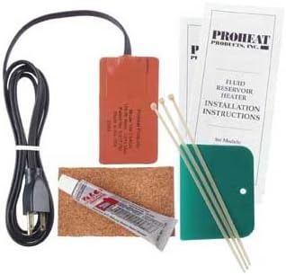ProHeat Heavy Duty Fluid Reservoir Heater Model 154-220 (125 Watts, 0.5 Amp, 220 Volts) Ideal for Oil Pans up to 1 Gallon of Lube (3.5 litres) and up to 10 Gallons of Hydraulic Oil
