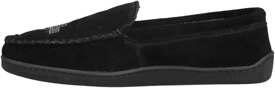 Harley-Davidson Men's Embroidered Holiday 2020 Slippers D93926 (Black, 7)