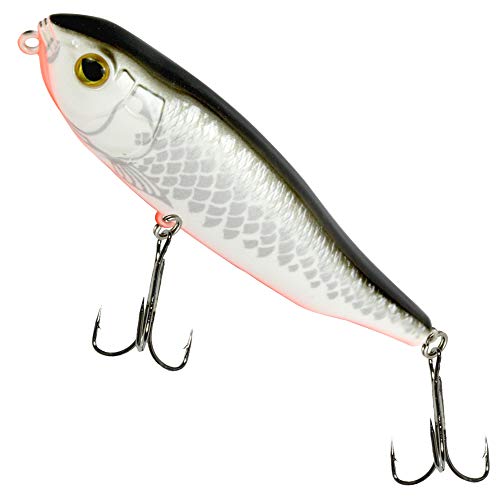 Seika Pro Wobbler Toyama 9,5cm 14g - Stickbait, Farbe:White Fish Cover
