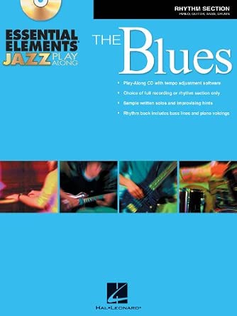 Essential Elements Jazz Play Along: The Blues | Rhythm Section Sheet ...