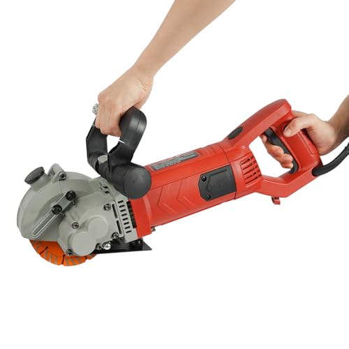 Máquina ranuradora eléctrica de pared, cortador de ranura máximo de 40 mm para piedra de hormigón de mármol, herramienta de corte de ranura de pared
