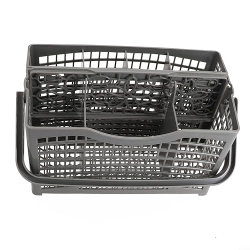 Upluxmira Cesta de cubiertos 2 en 1 para lavavajillas - Compatible con, para Siemens, para Electrolux, para Constructa & Models - Gris