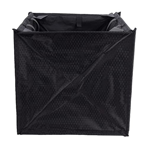 Nylon Black Portable Folding Rock Tree Clim Rope Basket Throwing Cord Storage Bag Basket Act Fasteners to Keep Your Securely in This the