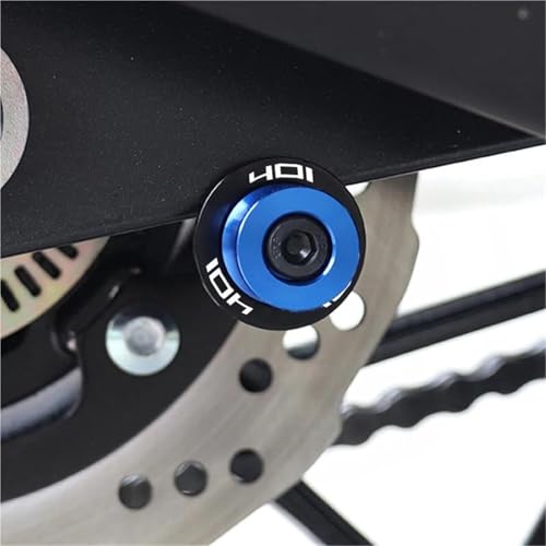 Tornillos de soporte M10 anticaída en aluminio CNC para basculante de moto 3