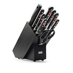 "Elevate Your Culinary Skills with the Wusthof Classic 9-Piece Knife Block Set in Elegant Black – Discover Exceptional Precision Today!" – Wüsthof