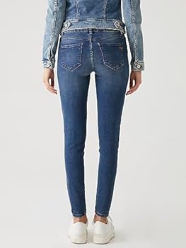 LTB Jeans - Dames - Nicole - Mid Waist - Slim Fit Jeans - Broek, Aviana Wash 53230, 34W / 30L