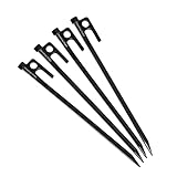 TENT FACTORY（テントファクトリー） Tシェイプ キャスティングペグ 30-4SET TF-TPEG30-4S ブラック