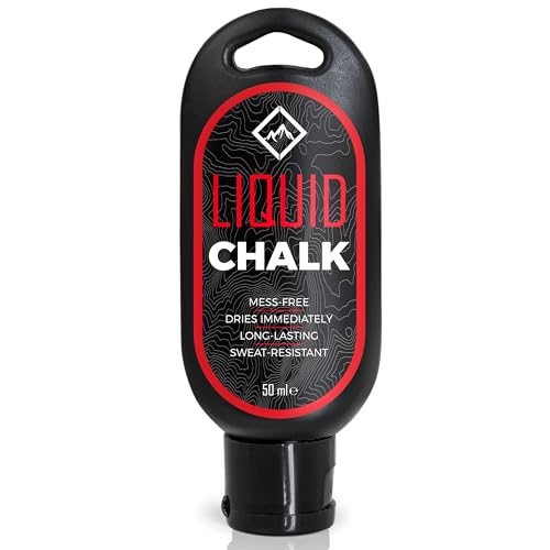 SURVIVOR Liquid Chalk – Gym Chalk for Weightlifting, Rock Climbing, Bouldering, Gymnastics, Pole Grip, & More - Lifting Chalk & Climbing Chalk for Dry Hands - Liquid Grip Hand Chalk for Lifting & More