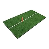 Regale una cancha de golf portátil en casa para hombres, mujeres y niños en su vida. Les encantará jugar con él en el jardín o en el césped. Ayúdelos a mejorar su juego de putt practicando con nuestro tapete.