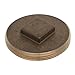 3-1/2" Brass Raised Head Cleanout Plug Pack of 20