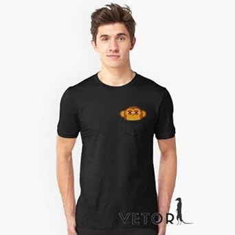 camisa com estampa de macaco