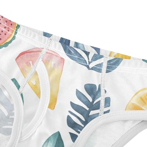 KLL Summer Small Fresh Watercolor Toddler Boy Comfort Boxer Briefs Breathable Undies4