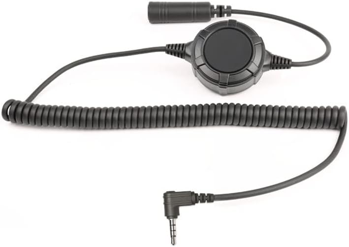 Valhalla PTT Compatible with Peltor Comtac & MSA Sordin, for Yaesu Right Angle