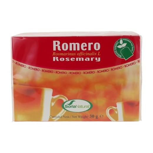 Soria Natural Té Infusión Romero - 20 Bolsitas (30 g)