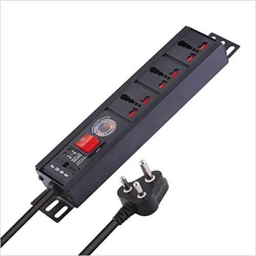 MX 3 Socket Extension Board Power Strip with Surge Protector Spike ...