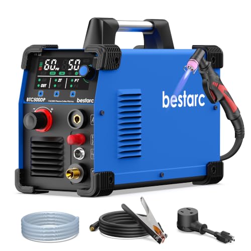 Image of Bestarc 50A Plasma Cutter Pilot Arc, 110 /220V Dual Voltage, Mesh Cutting