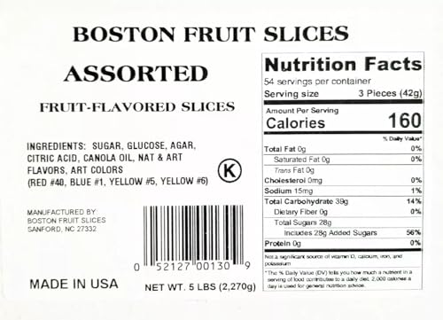 Assorted Fruit Slices – 1 lb Bag – Surtido de Frutas miniatura 4